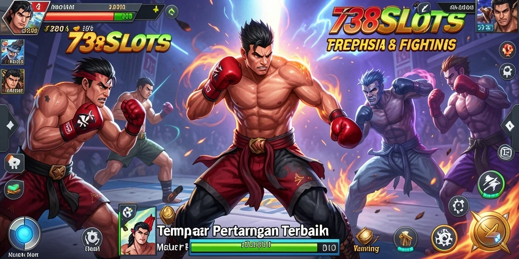Tampilan gameplay seru dan mendebarkan di 738SLOTS.
