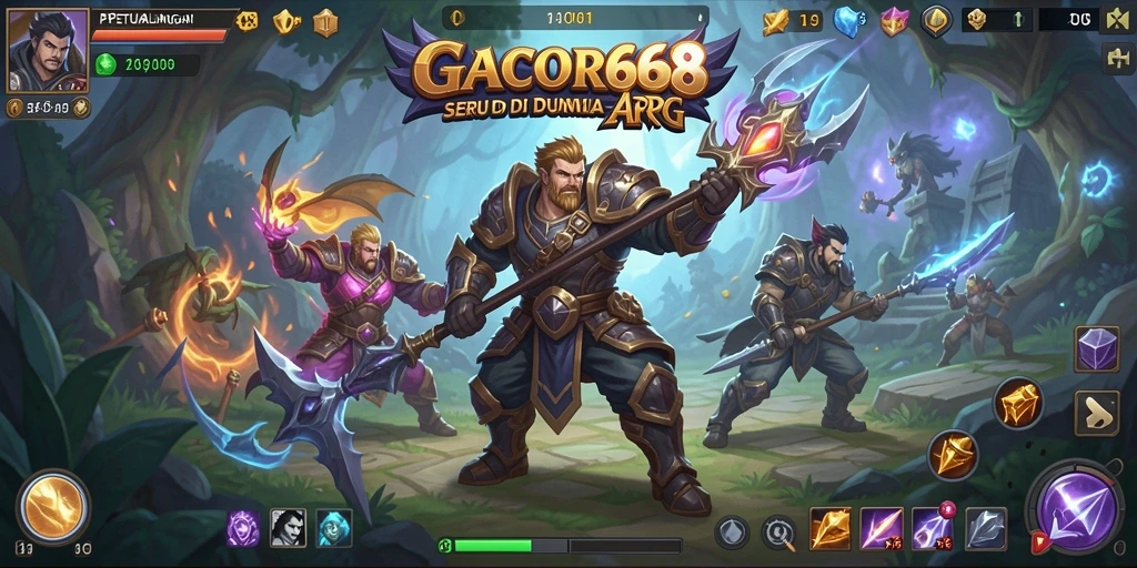 Tampilan gameplay menegangkan di GACOR668 dengan grafis yang memukau.