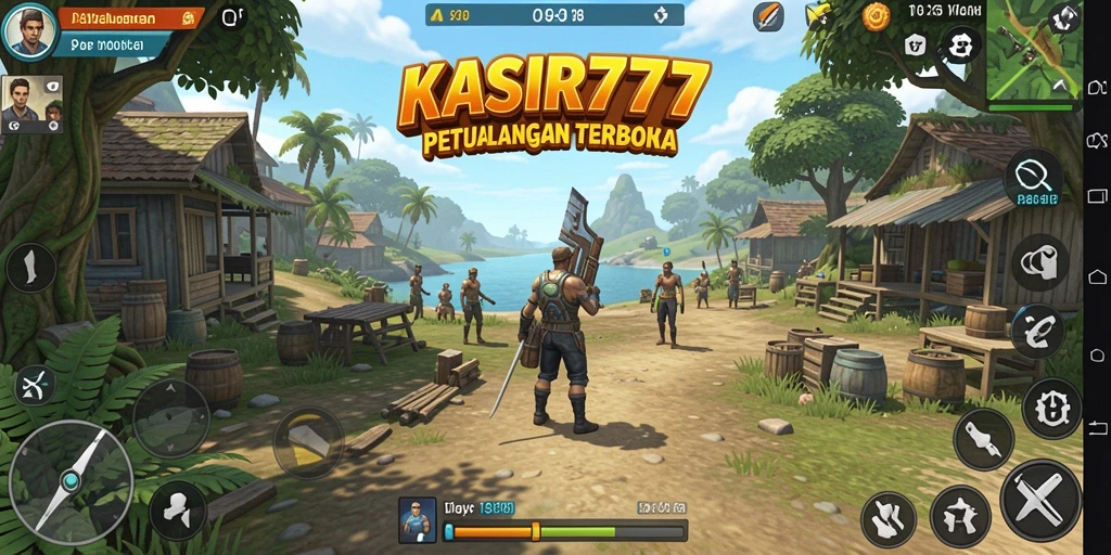 Gameplay KASIR777 yang menampilkan dunia terbuka yang menawan.